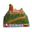 Gedimino pilies bokštas Vilnius suvenyrinė skulptūra
